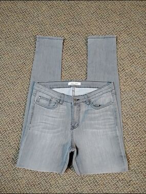 Angry Rabbit Light Gray Women's Skinny Jeans